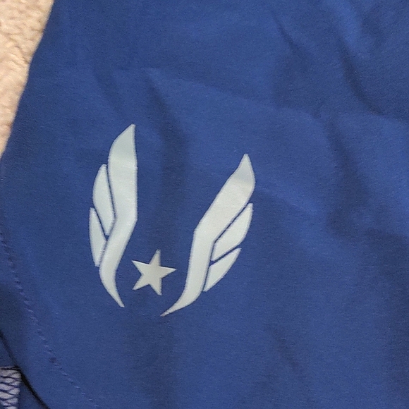 Nike DRI-FIT Running Shorts with Track Wings- Women's XL - Picture 3 of 6